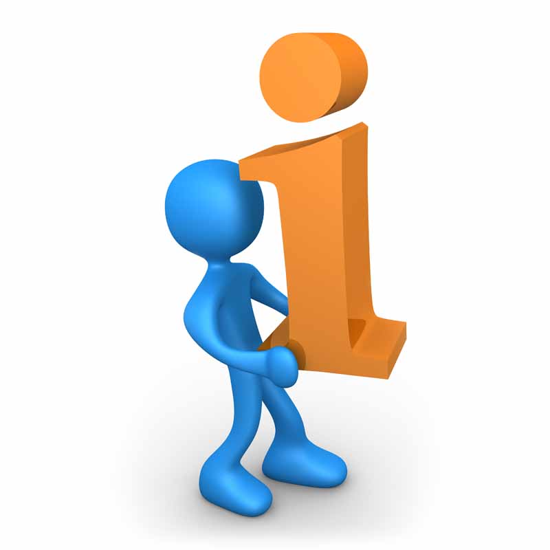دانلود عکس آدمک با آیکون i