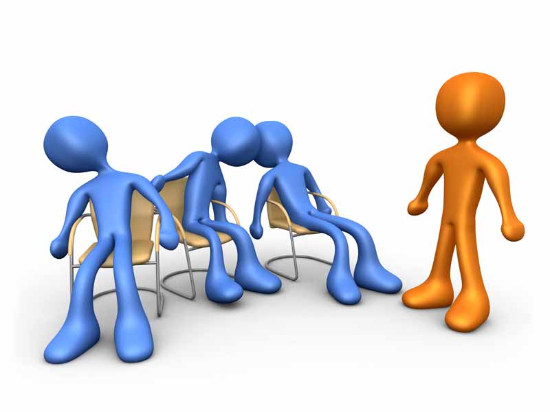 عکس آدمک های خسته روی صندلی