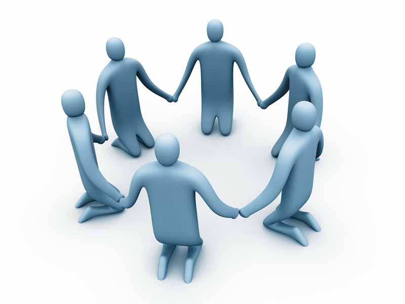 عکس آدمک ها در حال دعا و نیایش