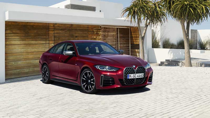 دانلود تصویر باکیفیت بی ام و M5 قرمز