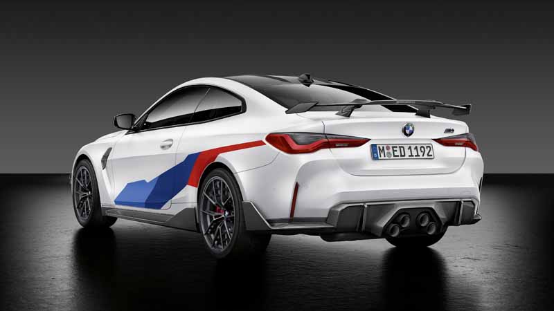 تصویر با کیفیت بی ام و سفید Racer رینگ مشکی