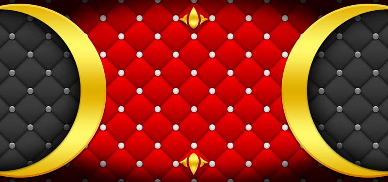 طرح پس زمینه گرافیکی چرمی قرمز و مشکی