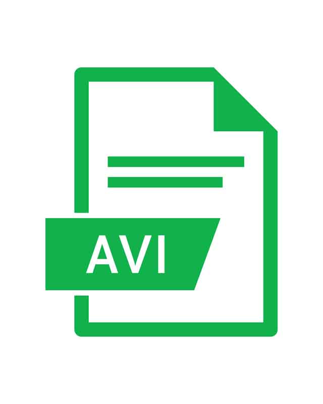 طرح آیکون فرمت AVI