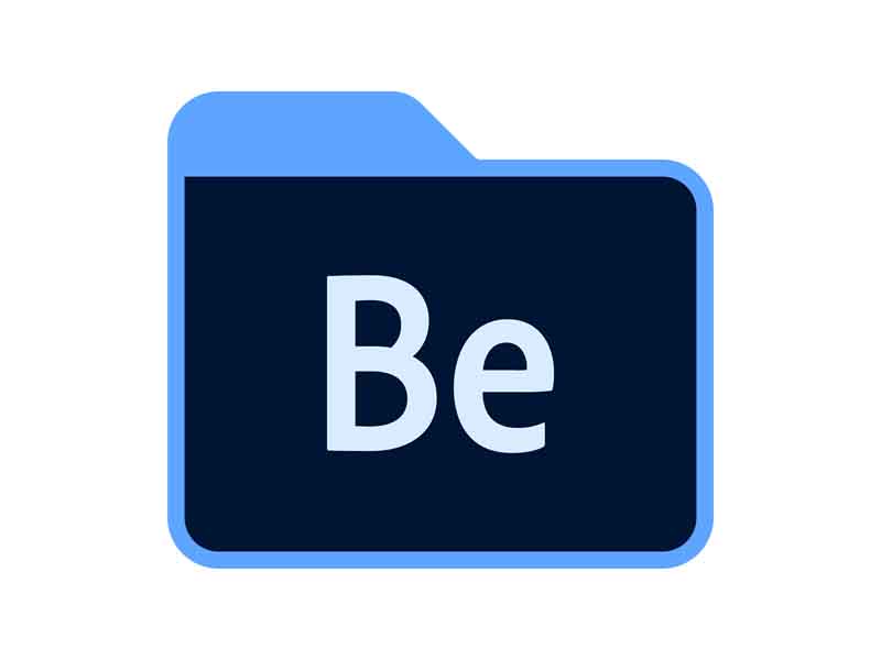 طرح آیکون پوشه adobe behance
