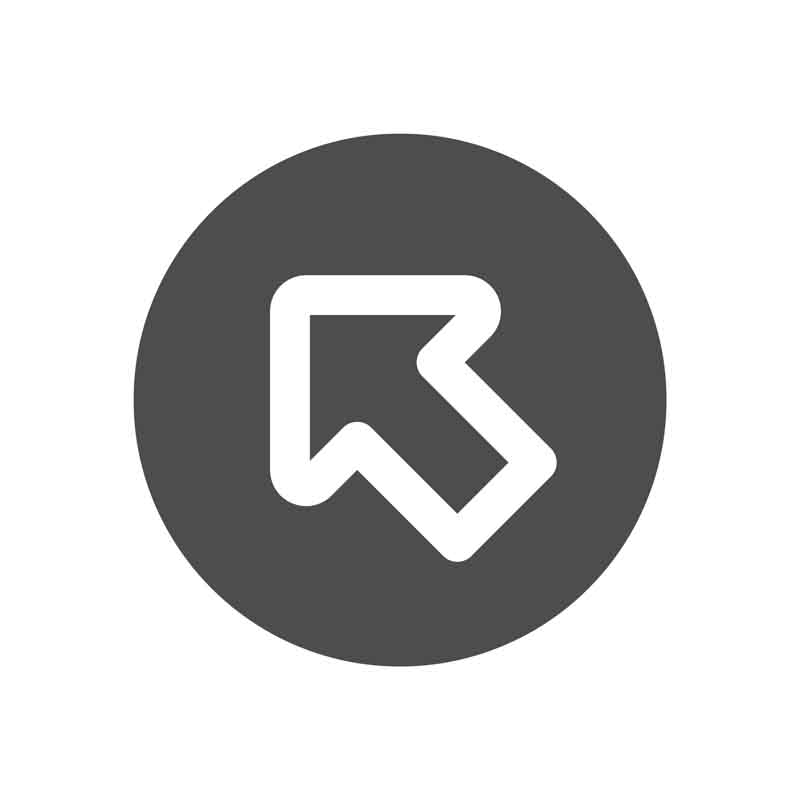 طرح آیکون کلیک مشکی