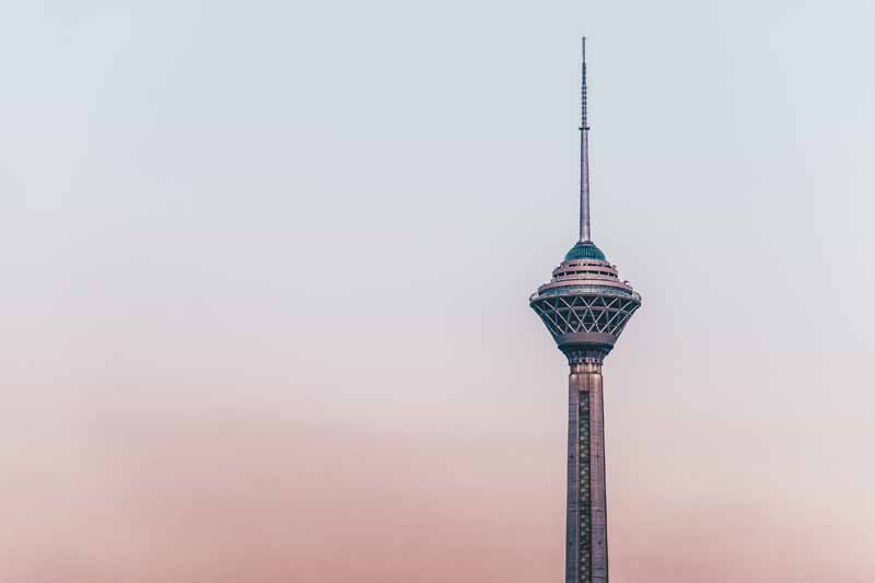 عکس باکیفیت برج میلاد