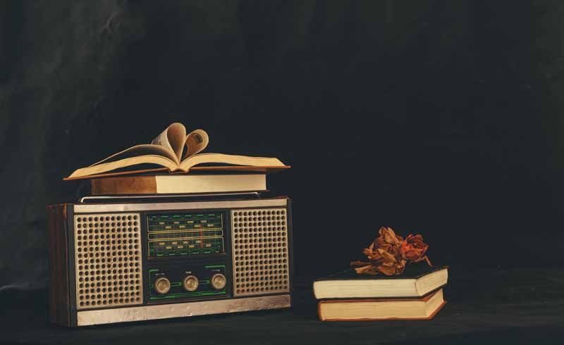 تصویر باکیفیت رادیو قدیمی