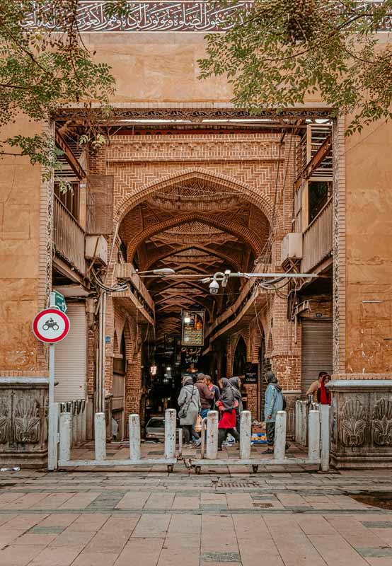 تصویر باکیفیت بازارچه قدیمی