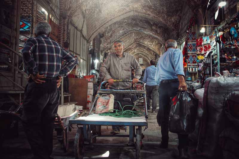 عکس بازار بزرگ تبریز