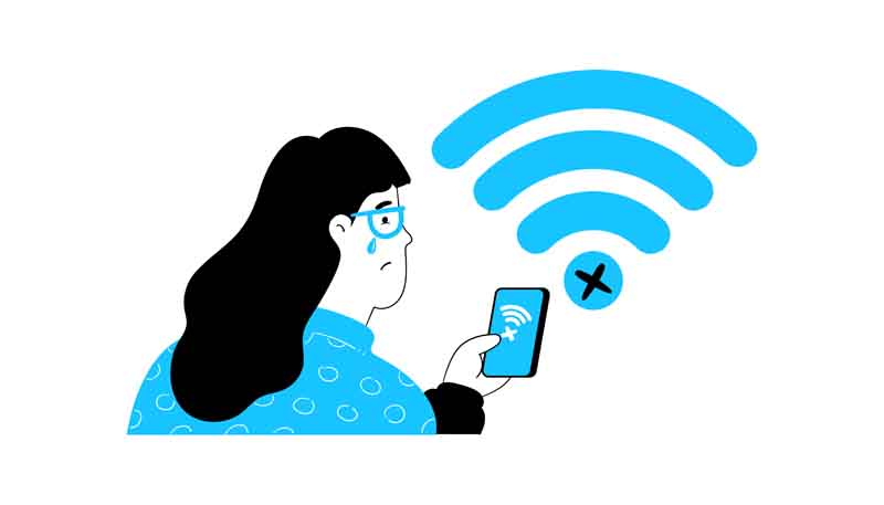 دانلود وکتور مفهومی اینترنت وای فای