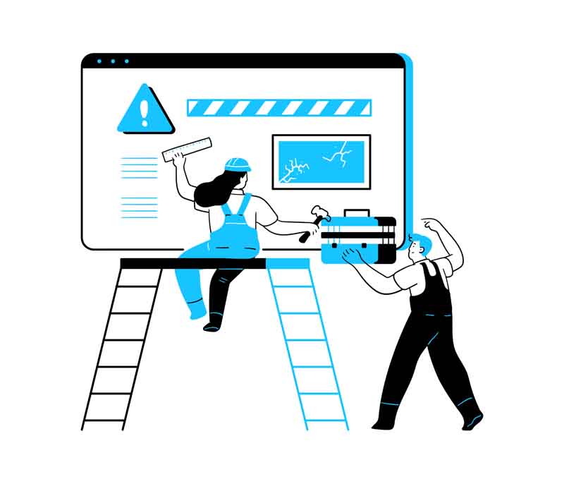 دانلود وکتور مفهومی تنظیم اخطار برنامه