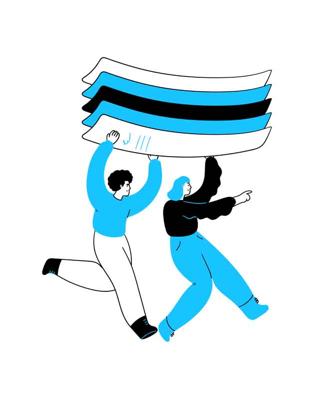 دانلود وکتور مفهومی بردن فایل ها