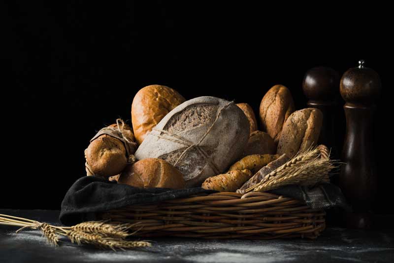 عکس لارج فرمت انواع نان