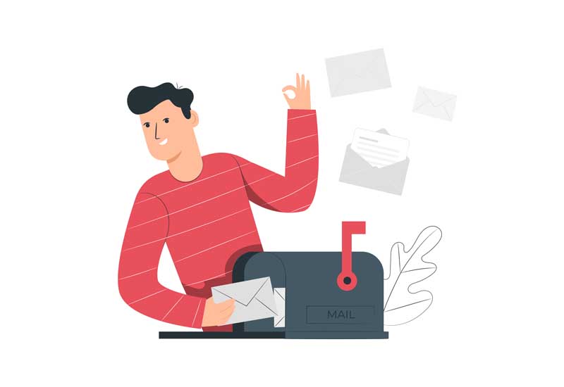 دانلود وکتور مفهومی ایمیل