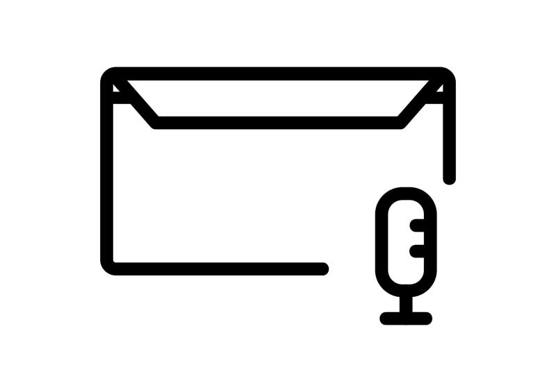 دانلود آیکون پیام صوتی