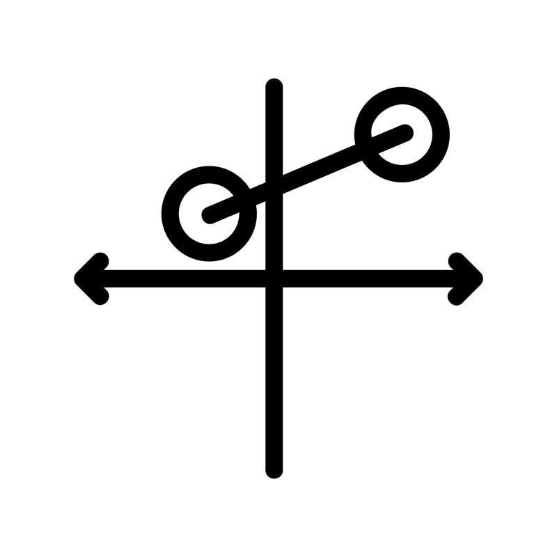 دانلود آیکون خط منحنی و نمودار
