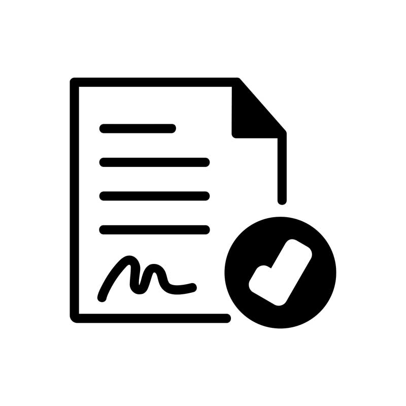 دانلود آیکون تایید صفحه