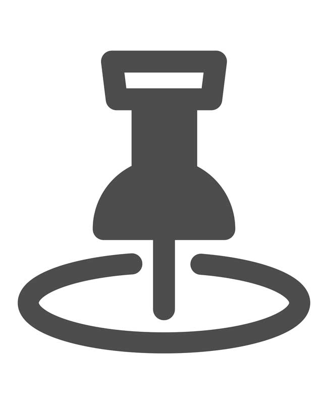 طرح آیکون پونز خاکستری