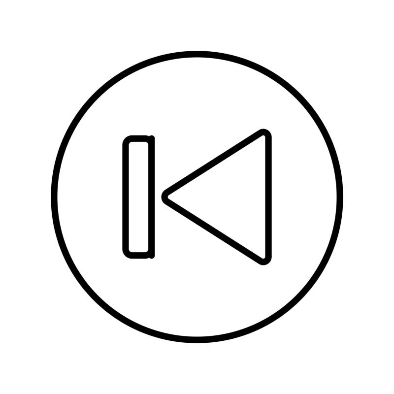 طرح آیکون توقف کردن مشکی