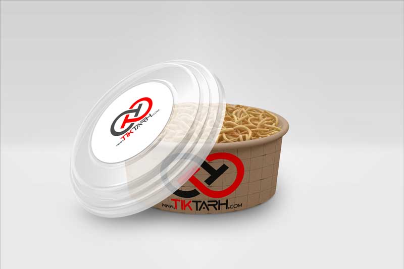 موکاپ ظرف غذا
