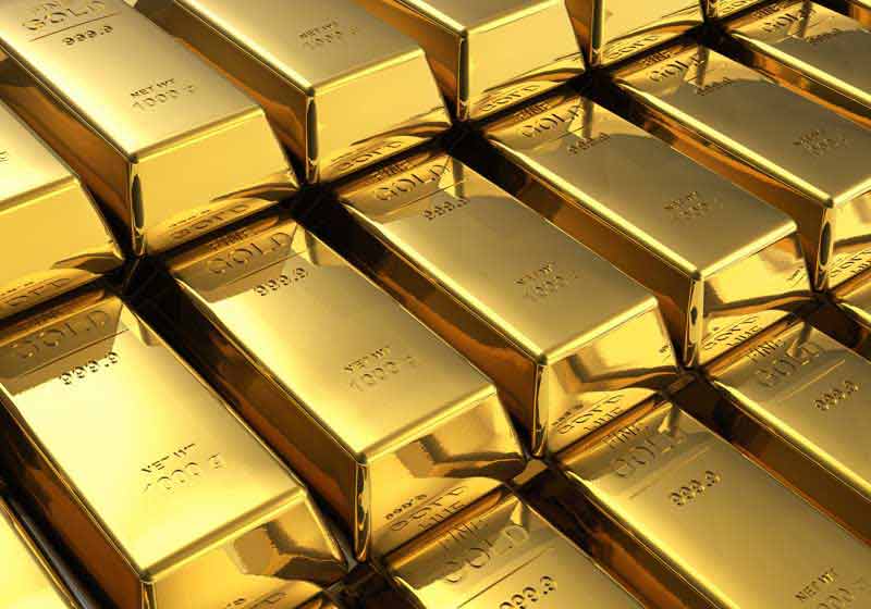 دانلود تصاویر با کیفیت شمش های طلایی