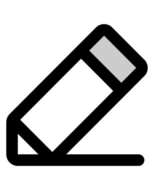 طرح با کیفیت آیکون کشیدن خط مشکی