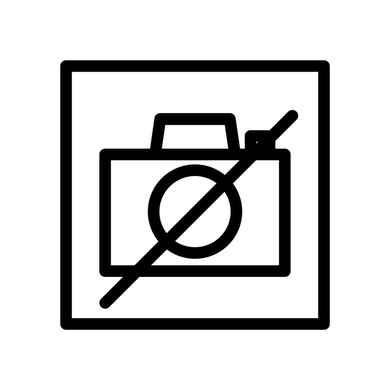 طرح با کیفیت آیکون عکاسی ممنوع