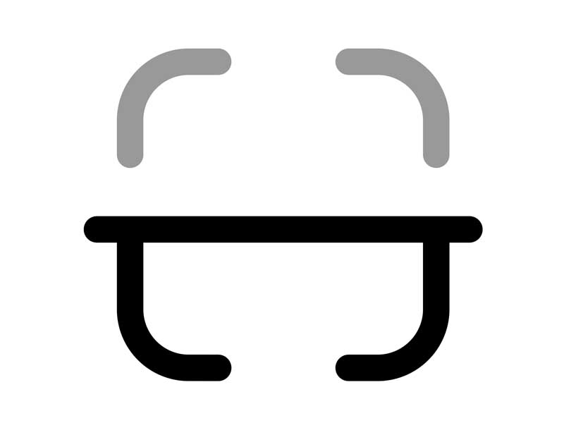 طرح با کیفیت آیکون اسکن