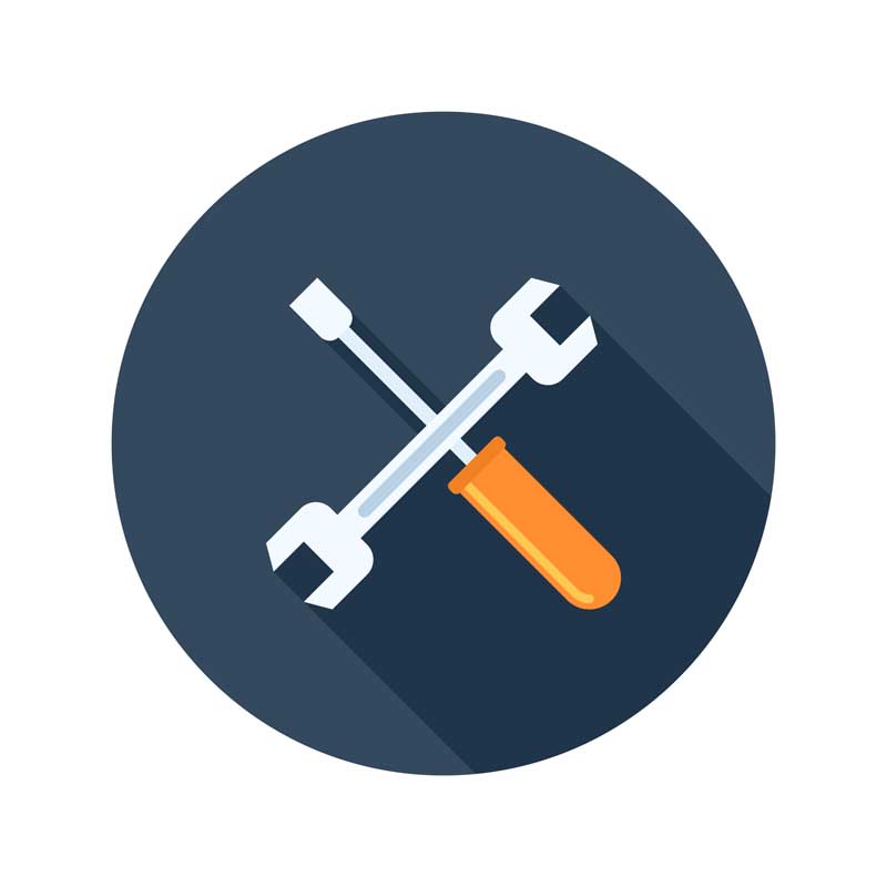 طرح با کیفیت آیکون تنظیمات
