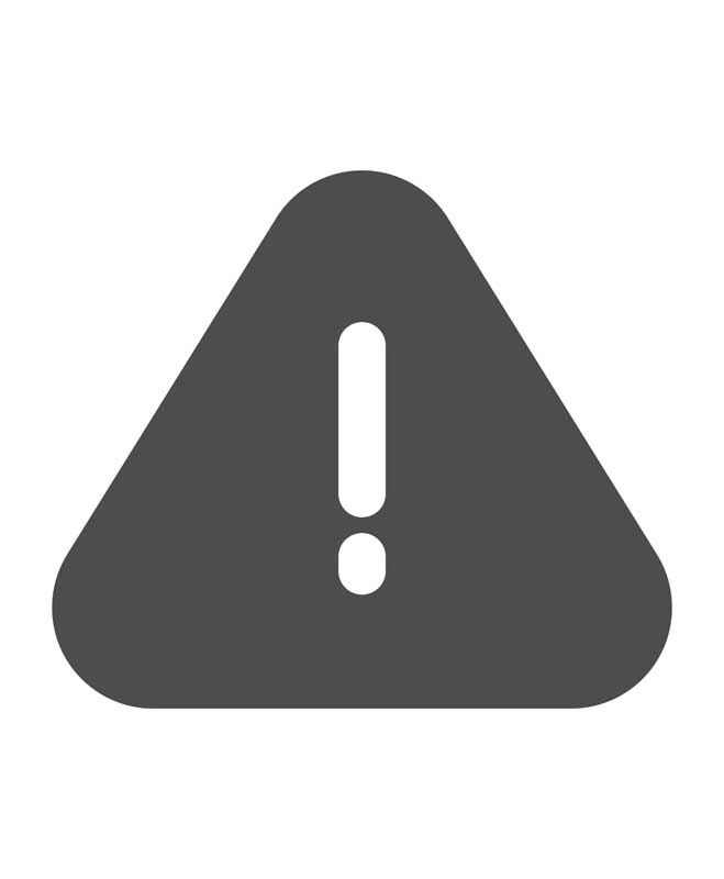 طرح با کیفیت آیکون علامت خطر