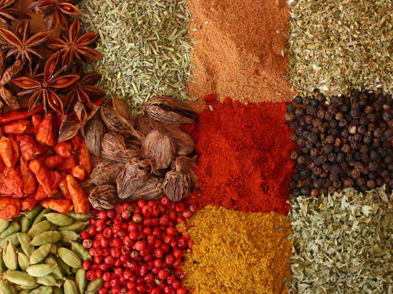 دانلود عکس لارج فرمت انواع ادویه جات فله