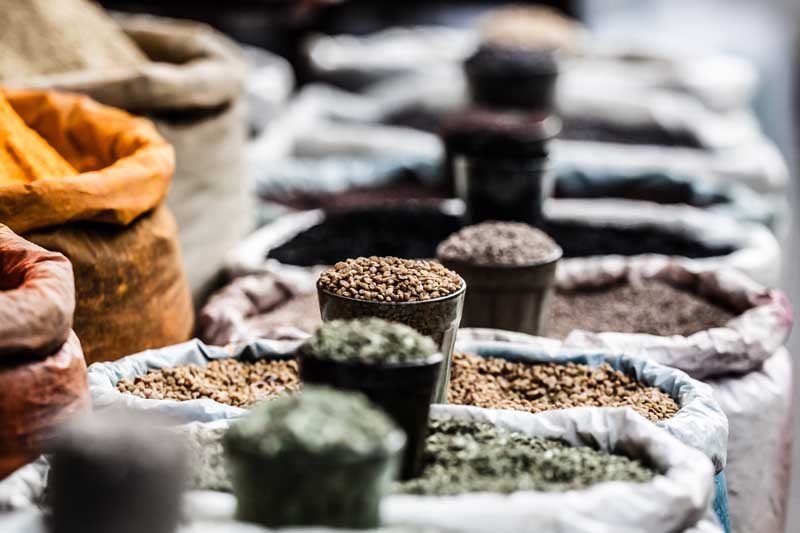 دانلود تصویر گرافیکی حبوبات داخل پیمانه