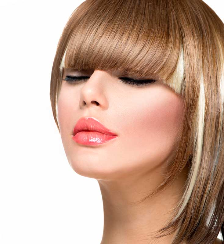 تصویر گرافیکی آرایش با مو مش