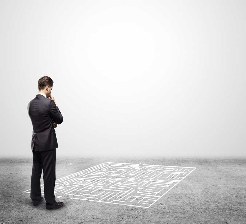 عکس هزارتوی روی زمین