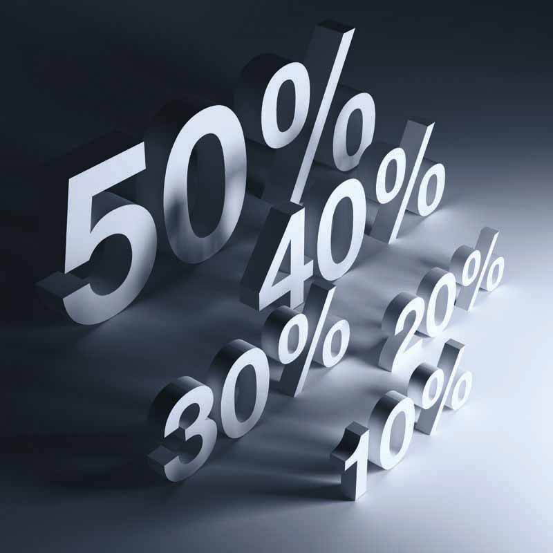 دانلود تصویر با کیفیت مقدار تخفیف های مختلف