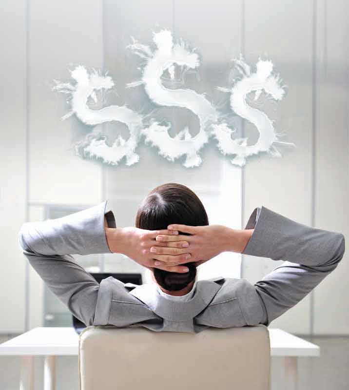 دانلود عکس تفکر و ایده پردازی برای پول و ثروت