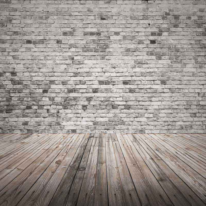 تصویر با کیفیت پس زمینه دیوار آجری سفید طوسی