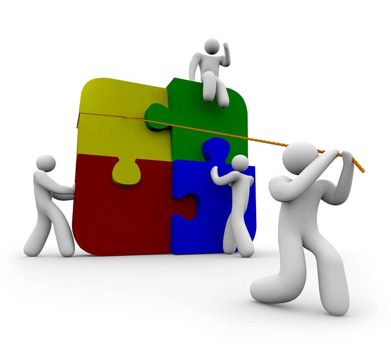 عکس سه بعدی از ساخت دیوار پازل