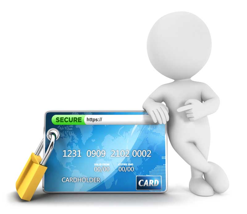 عکس سه بعدی از کارت بانکی و رمز