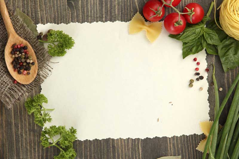 تصویر زیبا از گوجه و سبزی