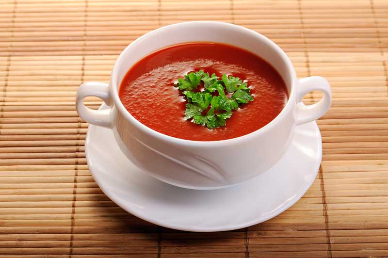 تصویر زیبا از آب گوجه