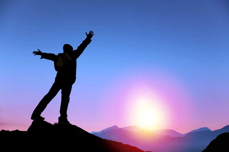 عکس لارج فرمت صعود کوهنورد