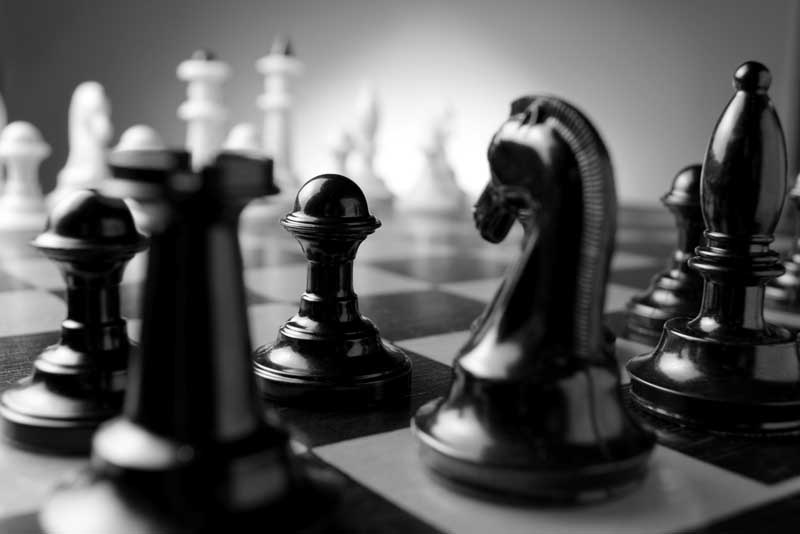 تصویر با کیفیت صفحه شطرنج