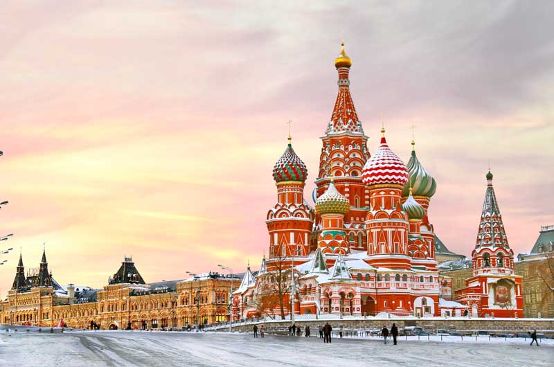 عکس باکیفیت کلیسای جامع سن باسیل
