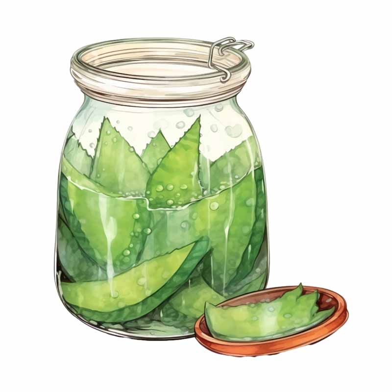 دانلود طرح شیشه گیاه آلوورا