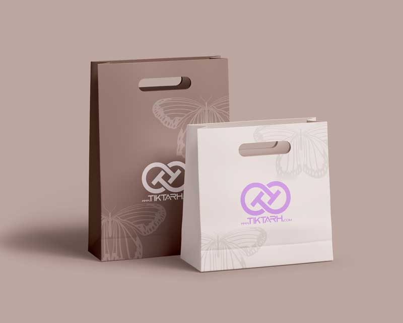 طرح موکاپ ساک خرید در دو سایز