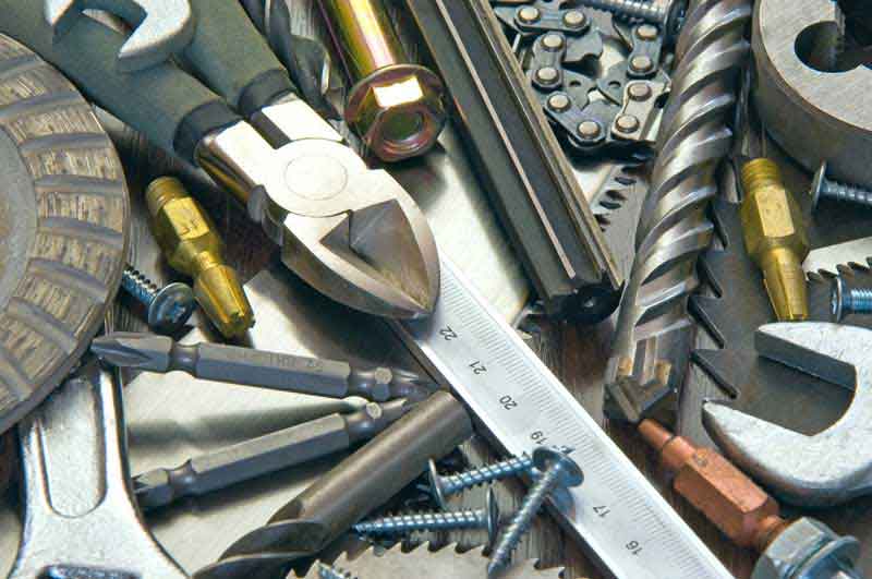 دانلود تصویر با کیفیت ابزارآلات فلزی