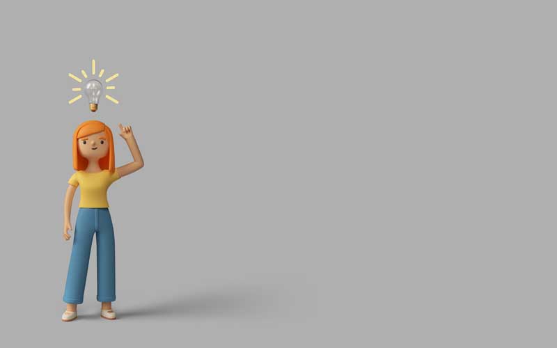 دانلود طرح لایه باز پس زمینه دختر باهوش و متفکر