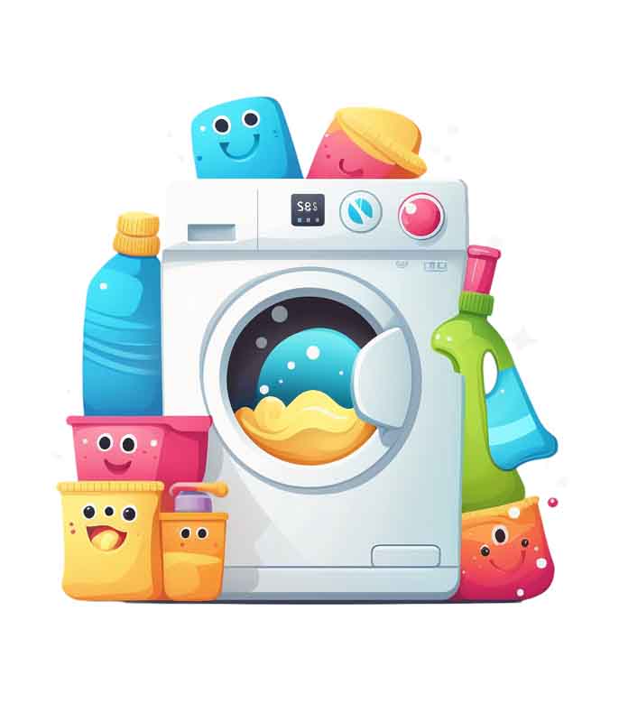 دانلود طرح ماشین لباسشویی فانتزی