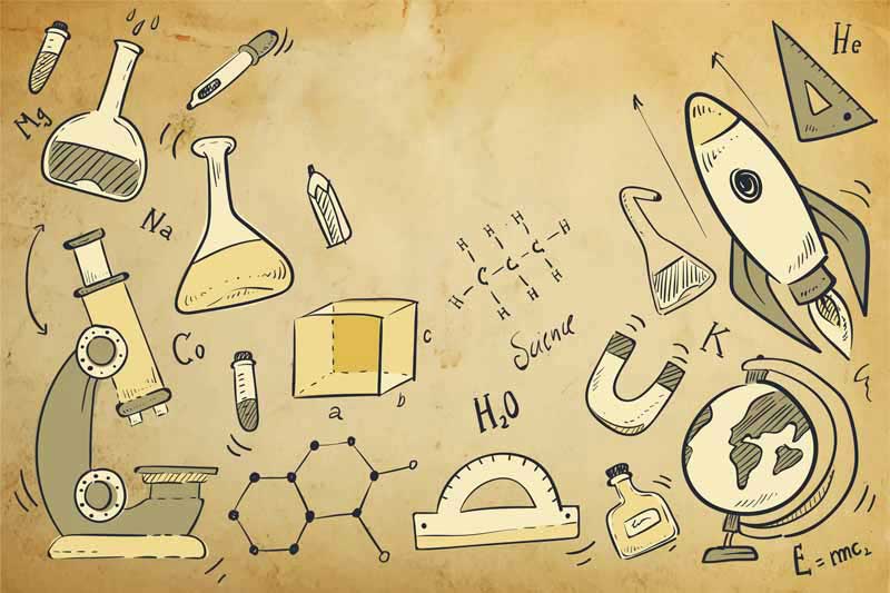 طرح لایه باز پس زمینه با دست آوردهای علمی